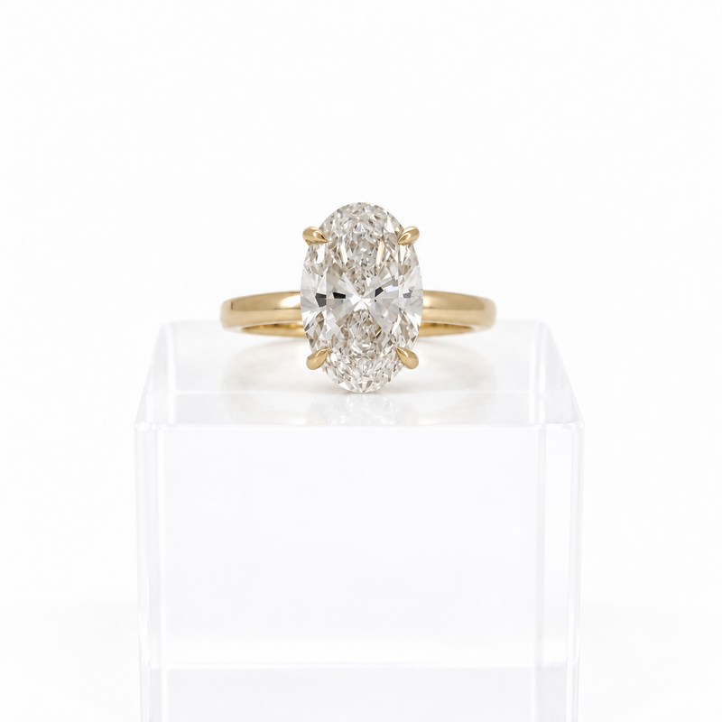 The Noa Ready to Ship Ring lab grown diamond engagement ring